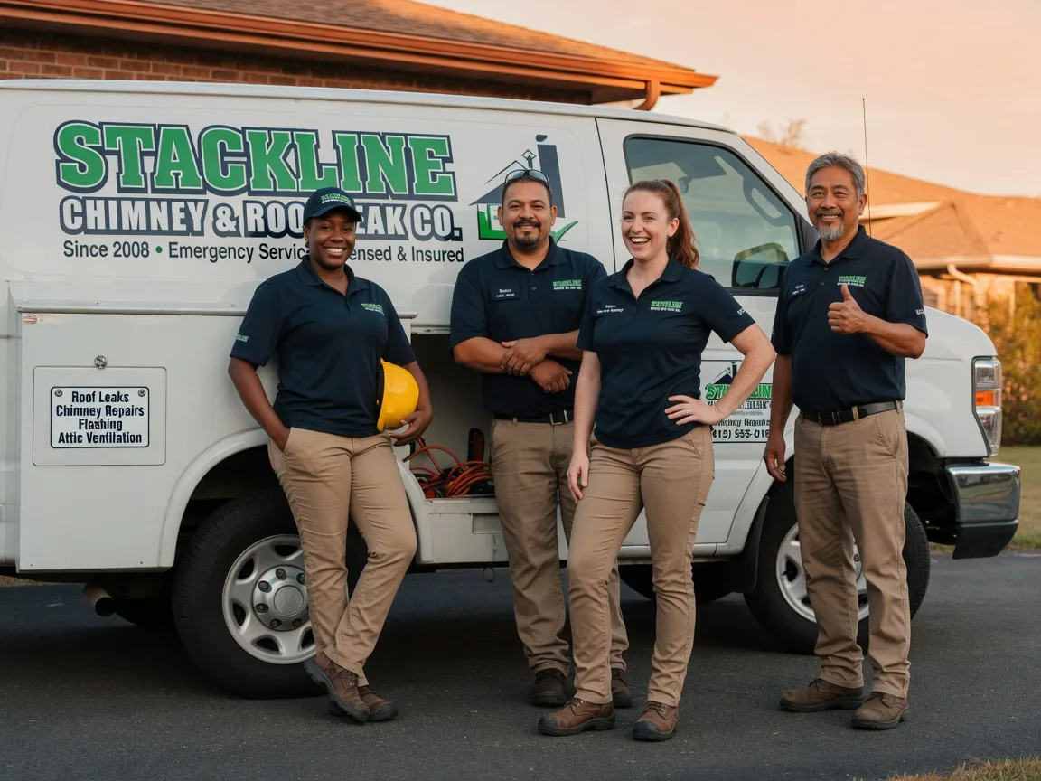 Chimney flashing repair company in Brownwood, MO